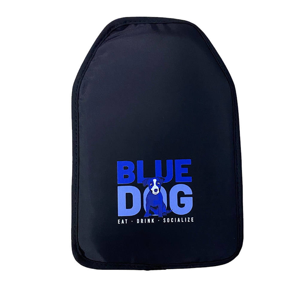 Qulair flessenkoeler met bedrukking van Blue Dog Breda